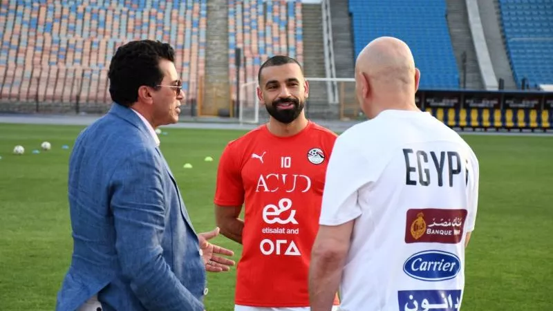 بتواجد محمد صلاح.. وزير الرياضة يحضر تدريبات المنتخب قبل مباراتي بوركينا وغينيا في تصفيات كأس العالم 2026