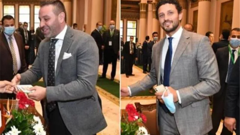 «حازم إمام وحسام غالي» يؤديان اليمين الدستورية في الجلسة الافتتاحية بالنواب