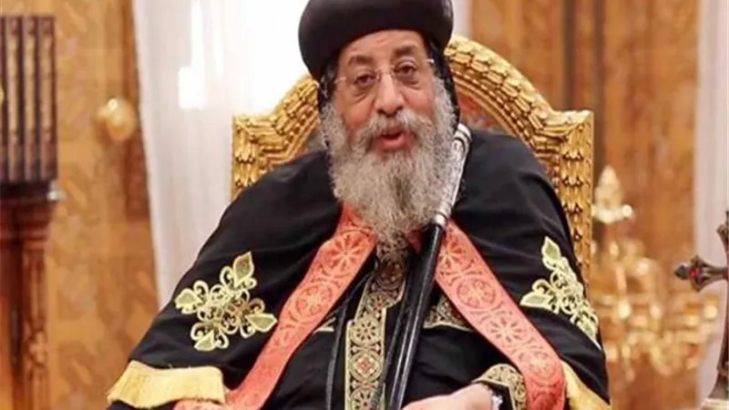 رسالة عاجلة من البابا تواضروس لرئيس مجلس النواب الجديد