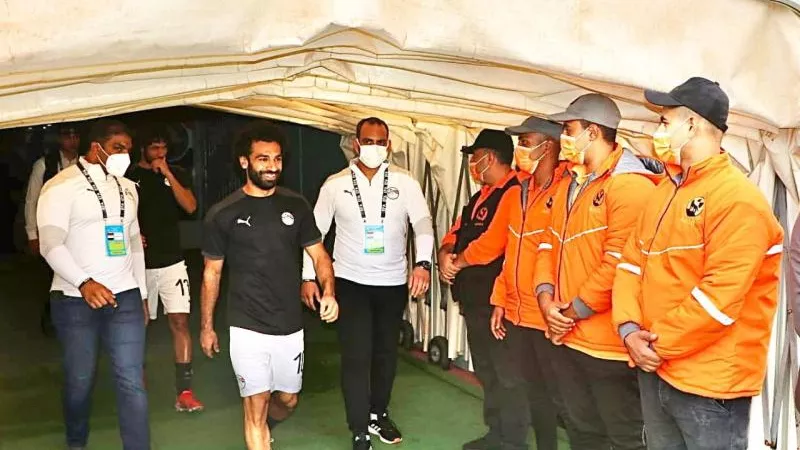 انتشار الأمن باستاد القاهرة لتأمين مباراة منتخب مصر وبوركينا فاسو