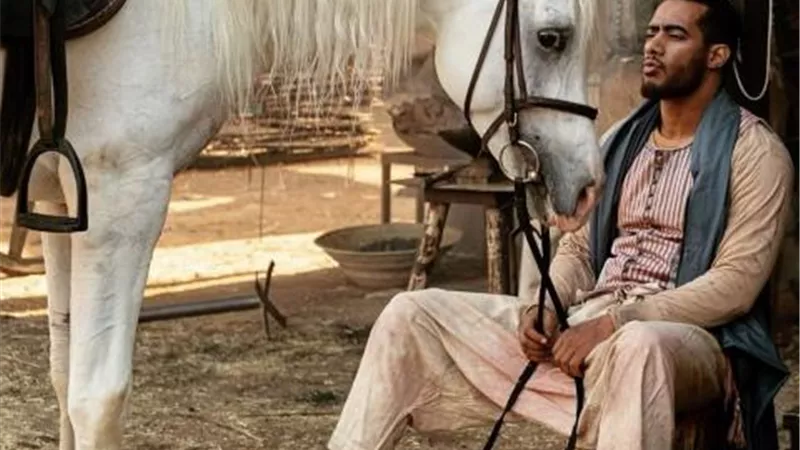 صورة.. محمد رمضان يصور مشاهده في مسلسل ”موسى”