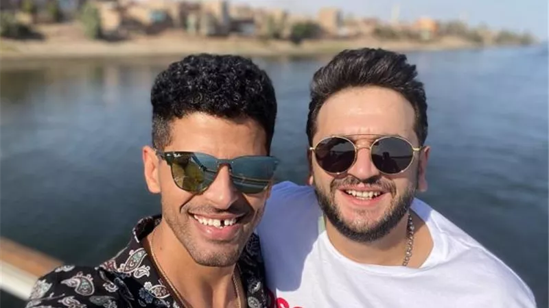 عشرة العمر وصديق المشوار.. حمدي الميرغني ومصطفى خاطر في أحدث ظهور
