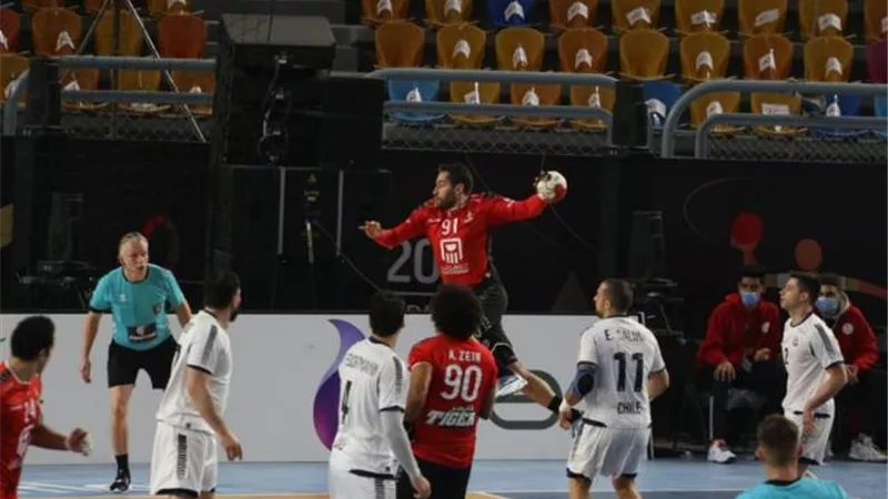 منتخب مصر يهزم تشيلي (35 – 29) في افتتاح مونديال العالم لليد