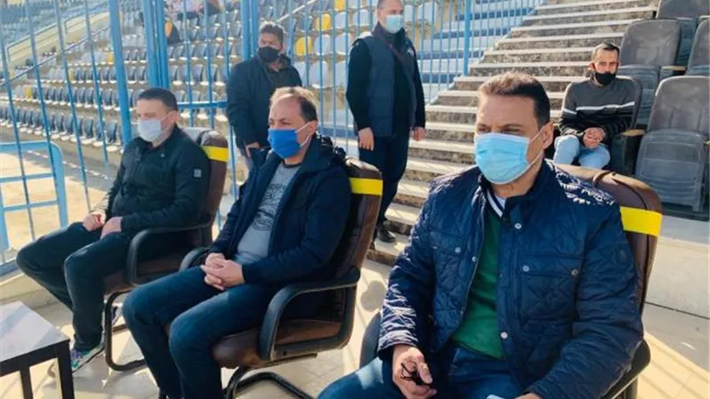 البدري يتابع مباراة سيراميكا كليوباترا وانبي استعدادًا لتصفيات امم افريقيا