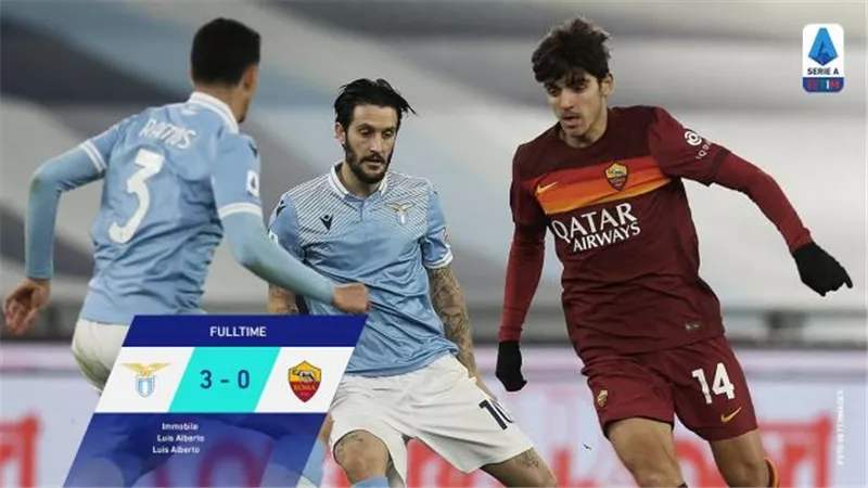 لاتسيو يذل روما بثلاثية في الدوري الإيطالي