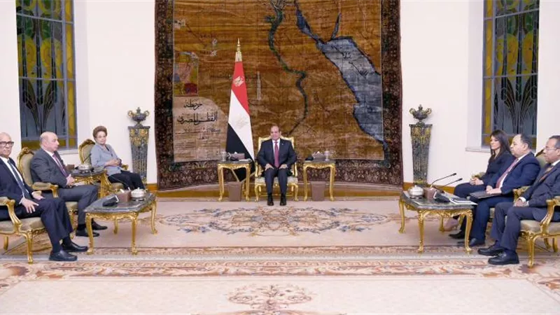 الرئيس السيسي يثمن دور غينيا الاستوائية في دعم القضية الفلسطينية