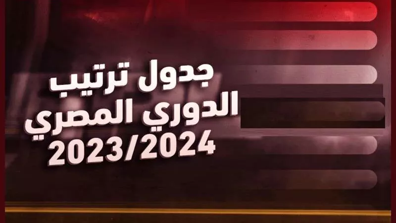 جدول ترتيب الدوري المصري قبل مباراة الزمالك وسيراميكا والأهلي وفاركو