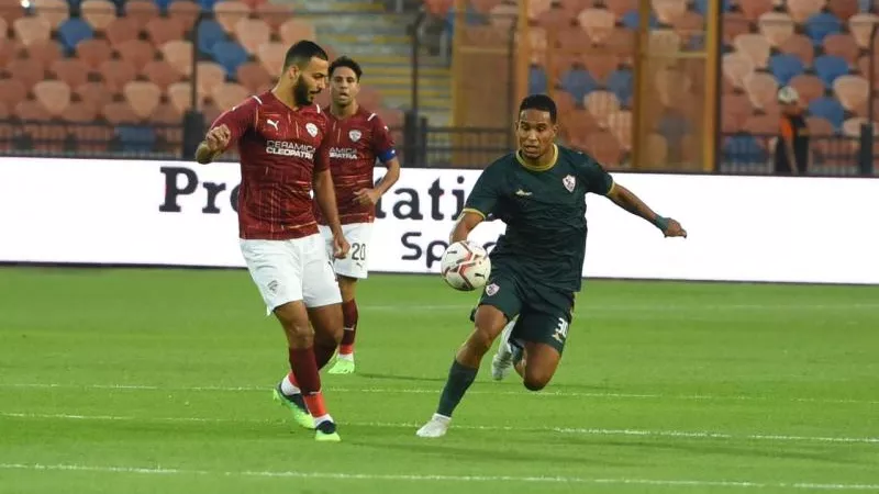 تشكيل سيراميلكا كليوباترا ضد الزمالك في الدوري المصري