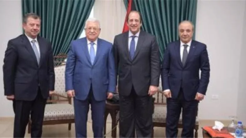 رئيس المخابرات العامة ينقل رسالة هامة من الرئيس السيسى لـ”أبو مازن”