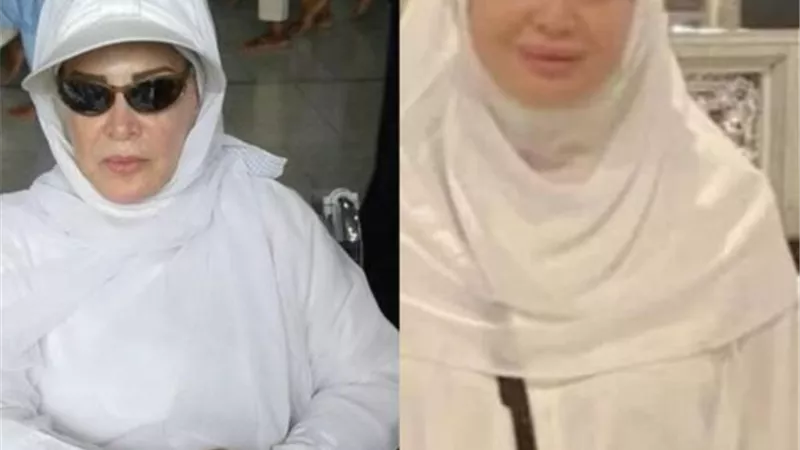بالصور .. مشاهير يؤدون مناسك الحج