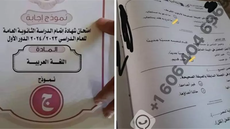 شاومينج تبيع امتحان اللغة العربية لطلاب الثانوية العامة 2024 بـ 50 جنيه.. و”الموجز” يكشف الحقيقة