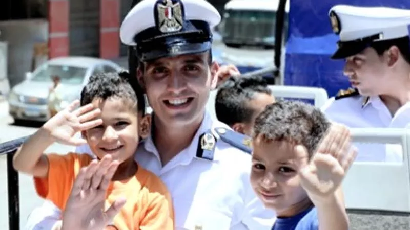 وزارة الداخلية تفعل الدور الإنسانى والمجتمعى وتحتفل بعيد الأضحى مع الأطفال الأيتام