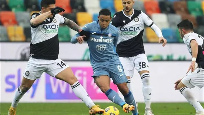 الدوري الإيطالي.. أتالانتا يتجنب الخسارة أمام أودينيزي