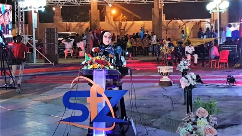 وزيرة التجارة والصناعة تشارك فى إفتتاح فعاليات الدورة الـ 38  لمعرض الخرطوم الدولي