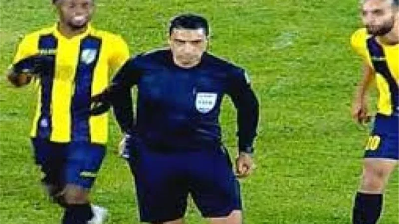 إيقاف «شيمي المقاولون» 6 مباريات بسبب البصق على حكم لقاء النجم الساحلي