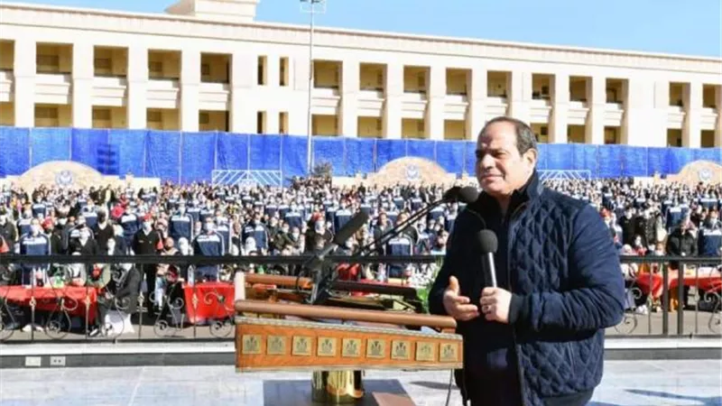 بالصور.. ما لم ينشر عن زيارة السيسي لأكاديمية الشرطة
