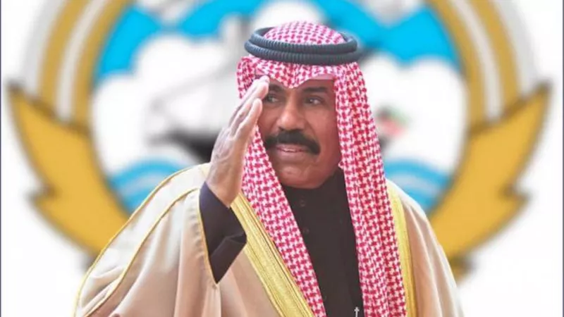 رسالة عاجلة من أمير الكويت لـ رئيس العراق