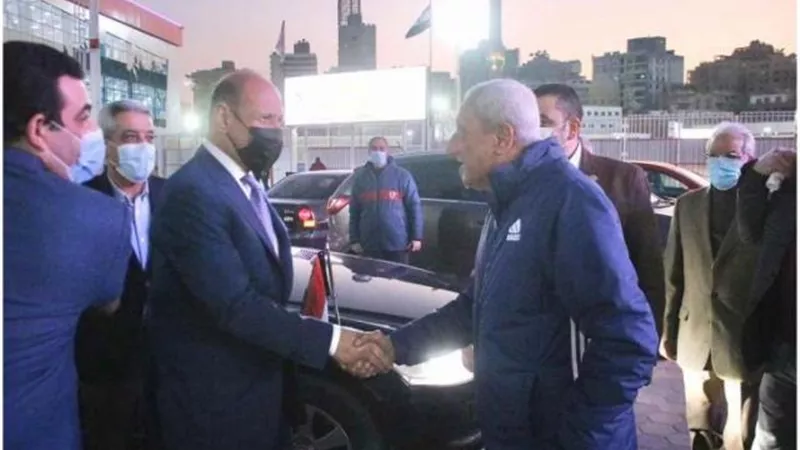 رئيس الزمالك يستقبل وزير الرياضة العراقي في مقر القلعة البيضاء