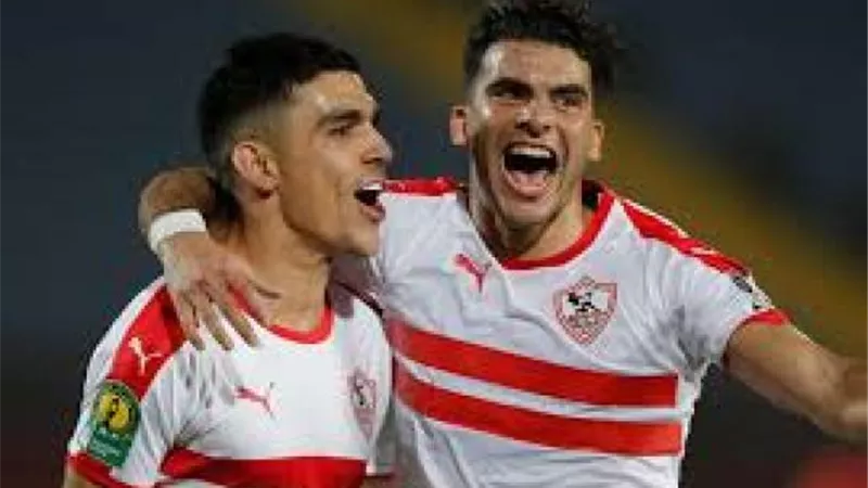 بن شرقي يقود هجوم الزمالك ضد المقاصة في الدوري