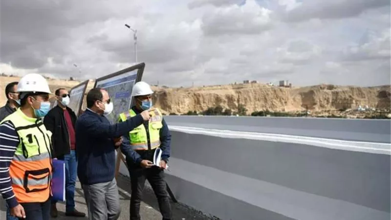 معلومات مهمة عن المشروعات التي  تفقدها السيسي
