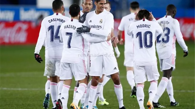 قائمة ريال مدريد لمواجهة ليفانتي في الليجا