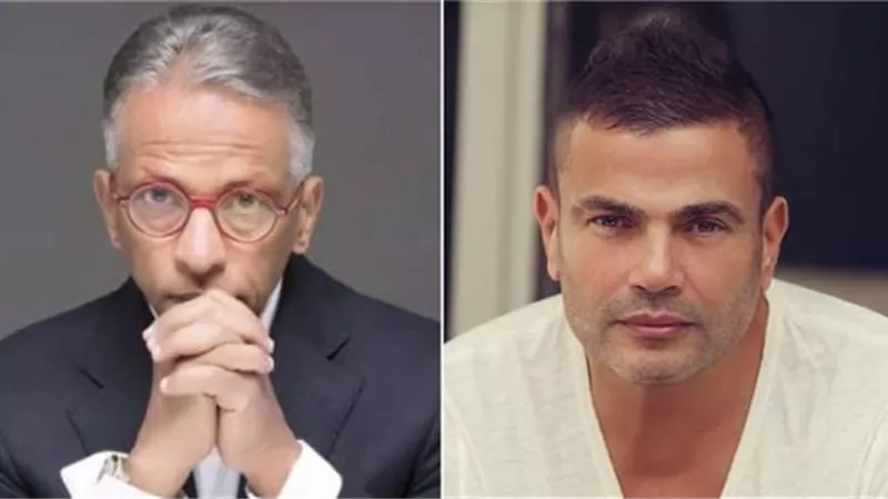 بهذه الكلمات عمرو دياب ينعي محمد الصغير