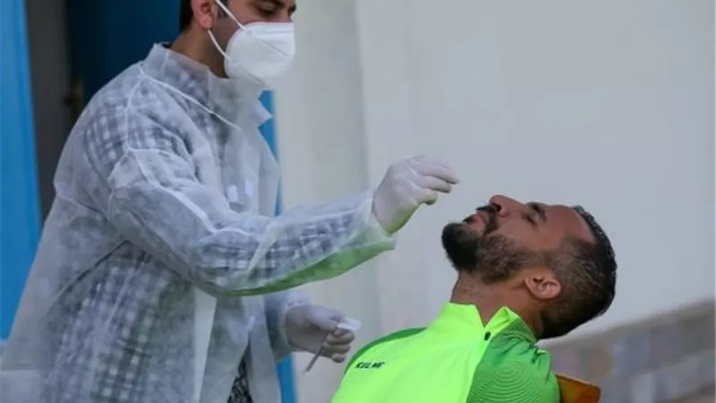 مسحة طبية للاعبي سيراميكا كليوباترا قبل مواجهة أسوان