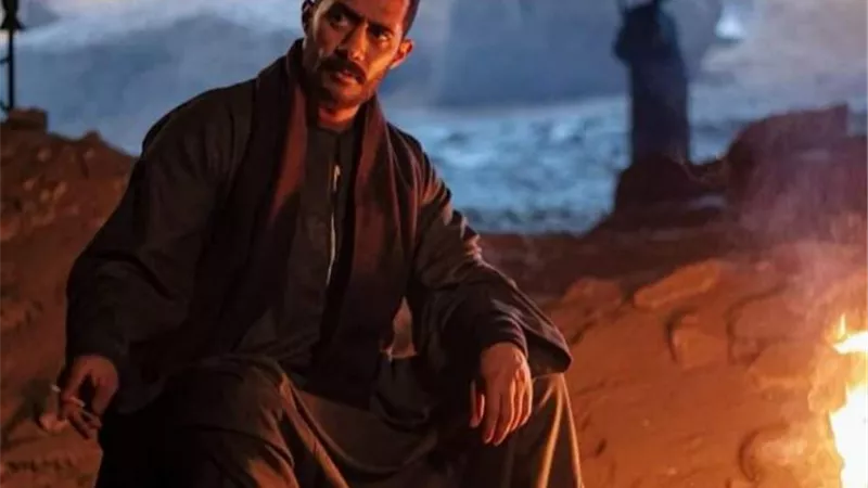 محمد رمضان يكشف عن صورة جديدة من كواليس مسلسل ”موسى”