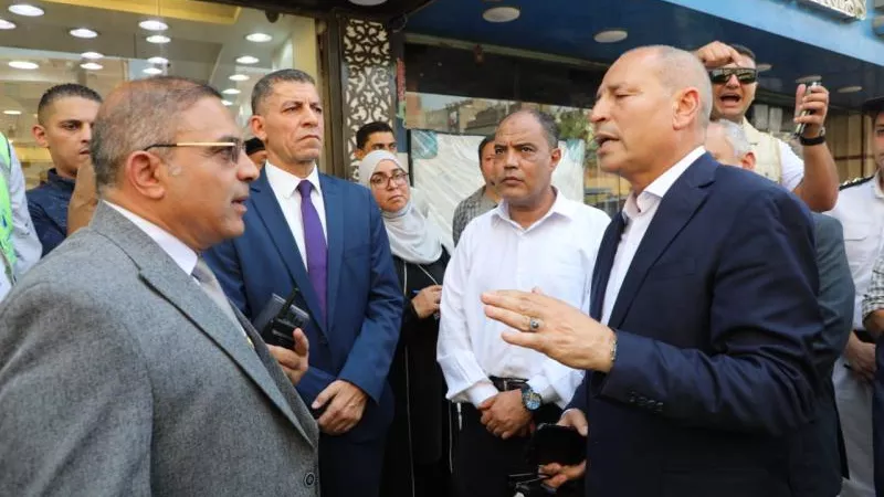 جولة تفقدية لمحافظ القاهرة د. إبراهيم صابر في المنطقة الجنوبية