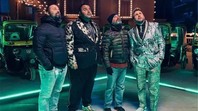 شاهد.. هشام ماجد وشيكو في كواليس تصوير مسلسل ”اللعبة 2”