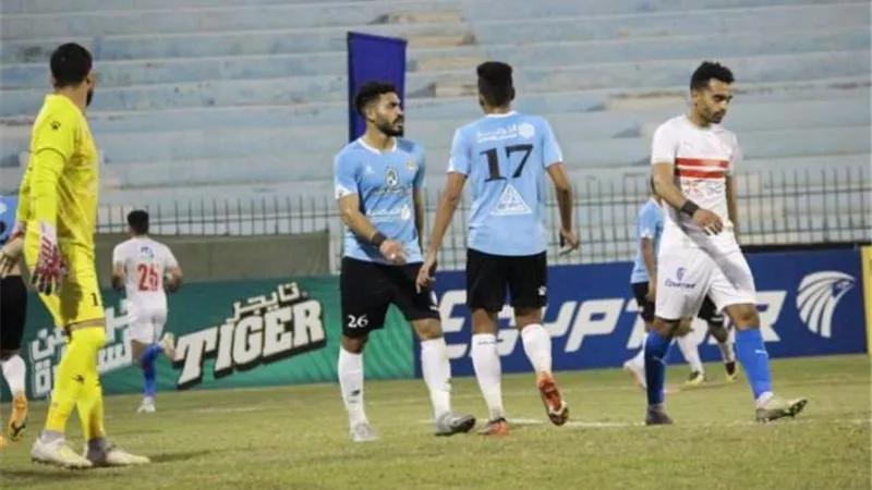 غزل المحلة يهزم الزمالك بهدف قاتل في الدوري