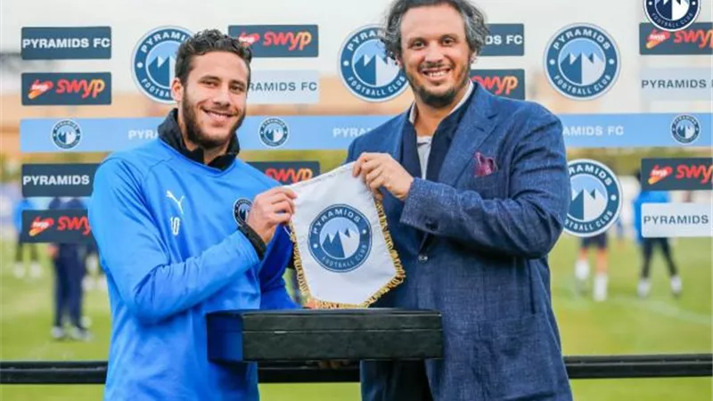 رمضان صبحي لاعب شهر يناير في بيراميدز