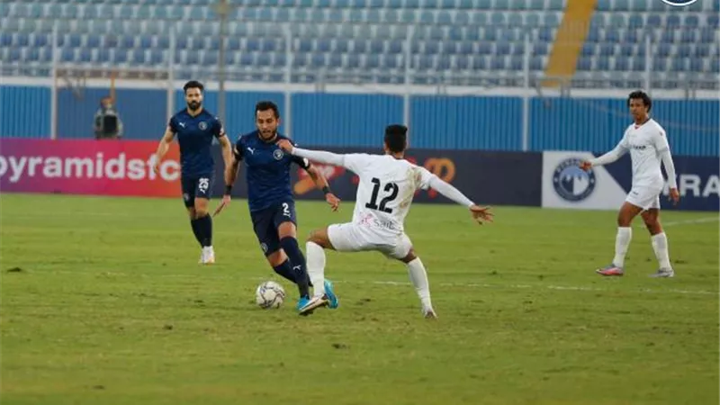 بيراميدز يهزم طلائع الجيش بهدف دييجو رولان