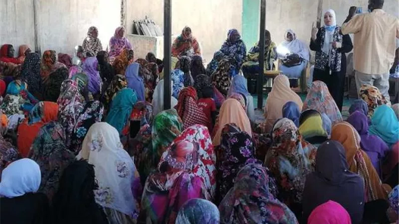 شاهد.. فاعليات واعظات الأوقاف المصرية بالسودان