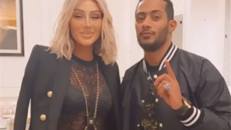 مايا دياب برفقة محمد رمضان في أحدث ظهور لها