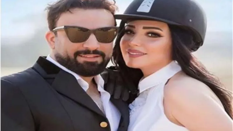 عبير صبري تغازل زوجها بصور رومانسية وتعلق : كل عيد هفضل أحبك