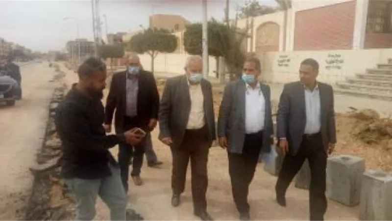 جولة تفقدية لمسئولى الاسكان داخل  مدينة بدر .. إعرف التفاصيل