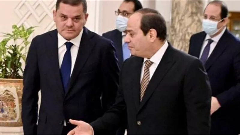 أول تعليق من رئيس وزراء ليبيا بعد لقائه بالرئيس السيسي