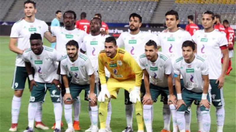 نهاية الشوط الأول بين المصري وسموحة بالتعادل 1 – 1