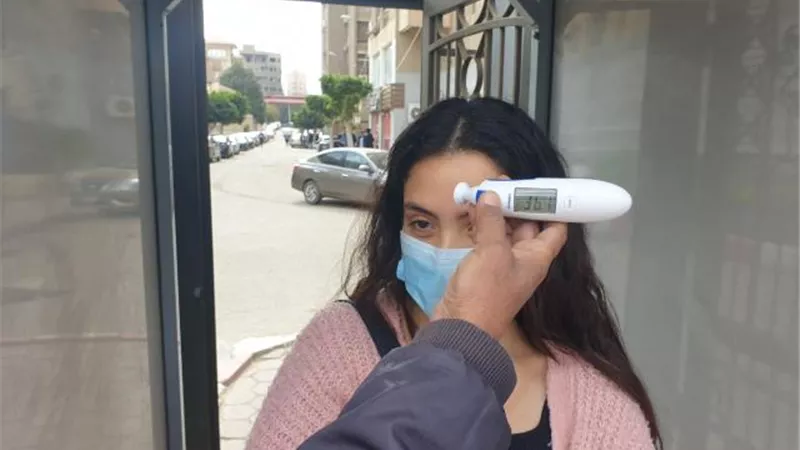 بالصور .. شاهد كيف استعدت الجامعة المصرية الصينية لعودة الدراسة والامتحانات