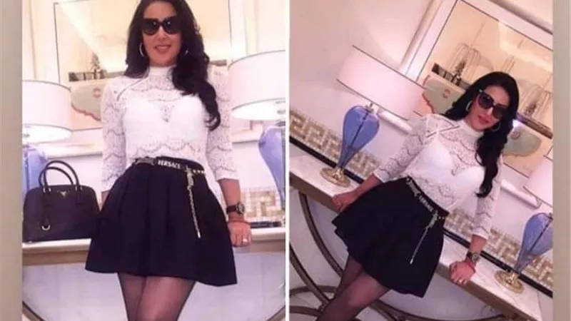 سمية الخشاب بـ ”جيبة قصيرة” في أحدث جلسة تصوير (صور)