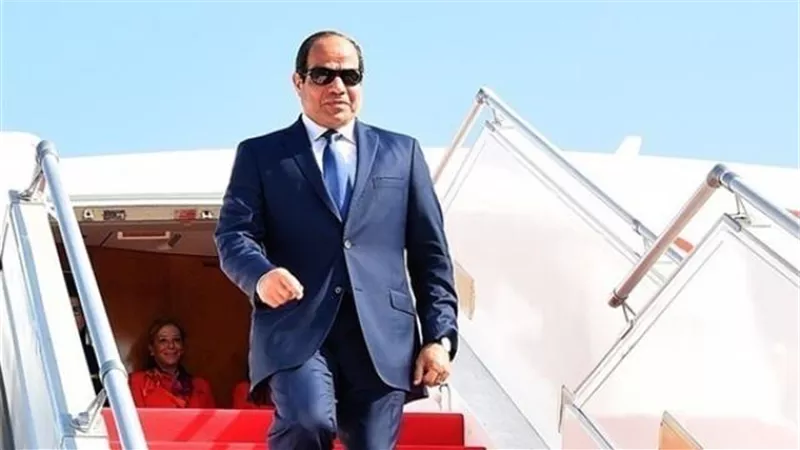 الرئيس السيسي يصل الخرطوم .. والبرهان يستقبله بمراسم رسمية