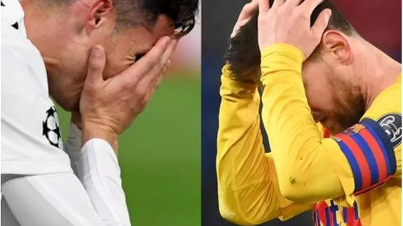 بعد خروج برشلونة ويوفنتوس.. أحلام ميسي ورونالدو في مهب الريح