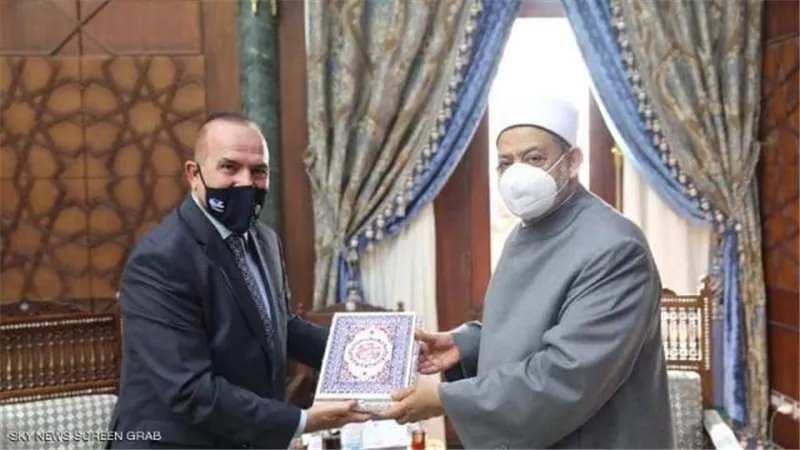 عاجل.. شيخ الأزهر يعلن زيارة العراق