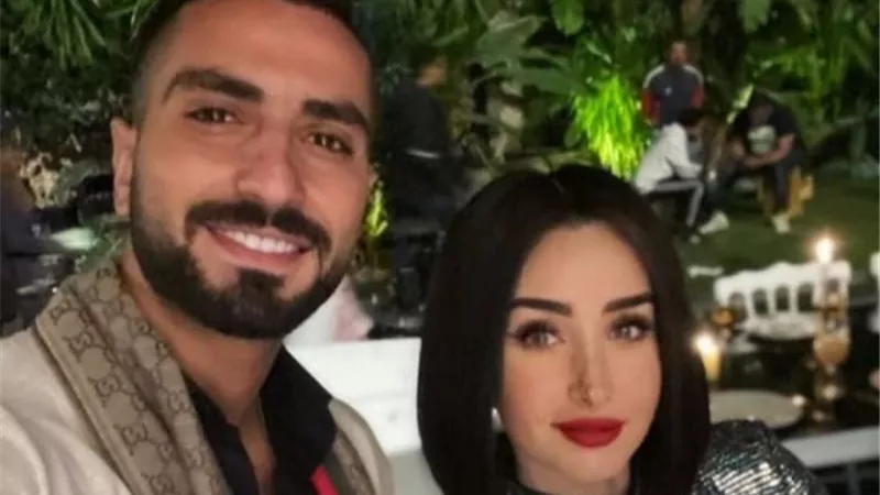 هنا الزاهد ومحمد الشرنوبي في كواليس تصوير ”حلوة الدنيا سكر”