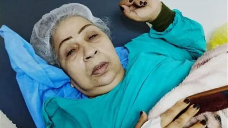 تدهور الحالة الصحية للفنانة فاطمة كشري ونقلها إلى العناية المركزة