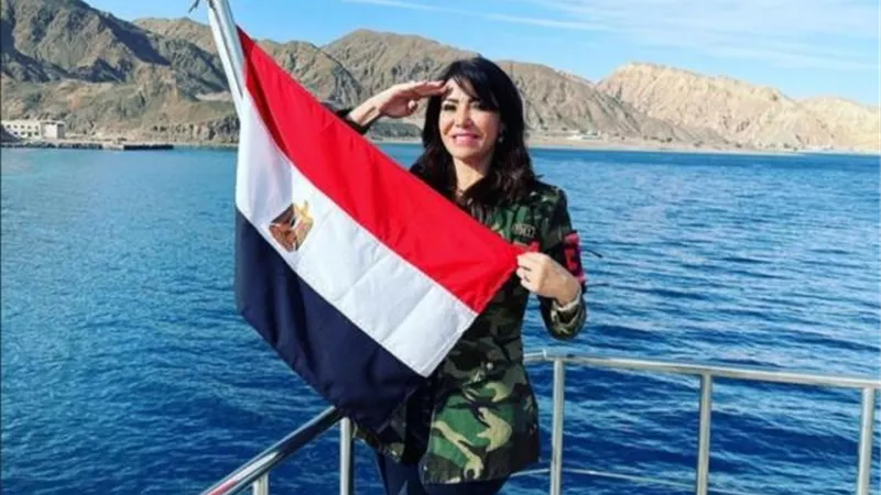 ”بحبك يا بلادي”.. لقاء سويدان تدعم السياحة المصرية من طابا في ذكرى تحريرها