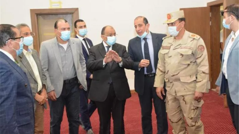 بالصور.. شعراوي يتفقد مبنى وزارة التنمية المحلية بالعاصمة الإدارية الجديدة
