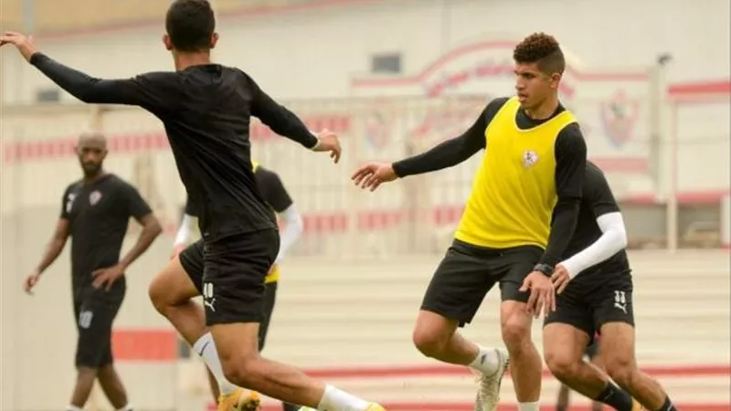 أيمن حفني يكتفى بالتأهيل في مران الزمالك