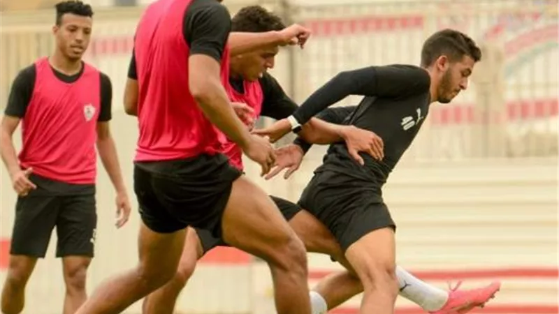 تقسيمة قوية وتصحيح للأخطاء في مران الزمالك قبل مواجهة مولودية الجزائر